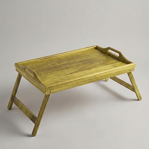 Bambu Açılır Kapanır Ayaklı Tepsi, 50x30 cm