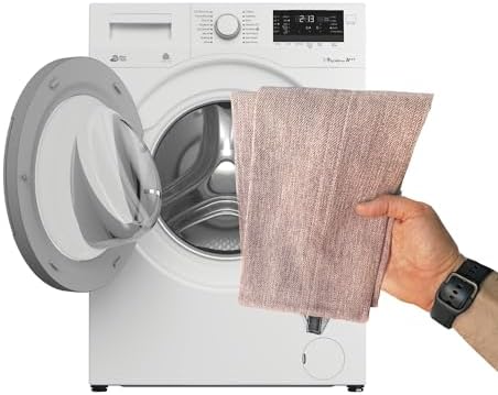 Alternative view of Kumaş Kapı Altı Rüzgar Önleyici 70-90 cm | Isı, Toz ve Koku Yalıtımlı Özel Köpük Dolgulu | Yıkanabilir Kapı Altı Sünger Bariyer |, Ekru, Kahverengi