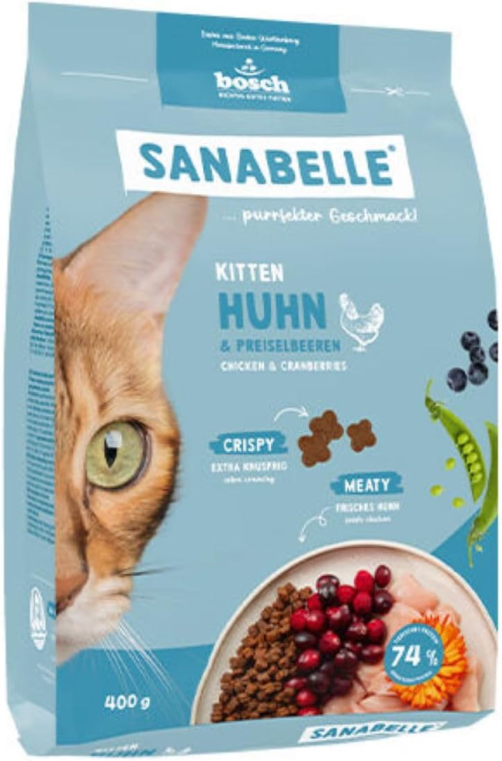 Sanabelle Glutensiz Yavru Kedi Maması 400 gr