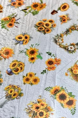 Kolbi 6 Sayfa 64 Adet Şeffaf Sarı Ayçiçeği Bullet Journal Laptop Ajanda Planlayıcı
