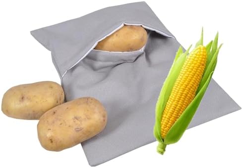 Mikrodalga Mısır Patates Haşlama Pişirme Kumpir Torbası Pratik Çözümler
