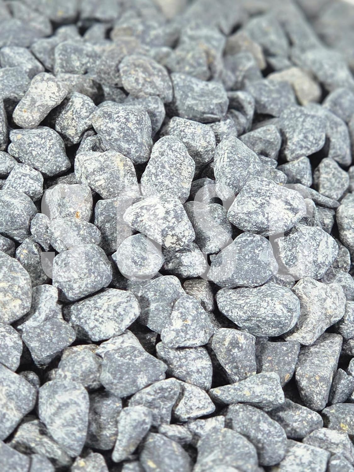 Siyah Dolomit Taş, Bazalt Taşı, Dekoratif Siyah Taş, 1-2 cm, 1 kg