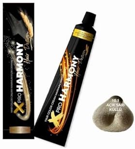 X Pro Harmony 10.1 Açık Küllü Sarı Saç Boyası 60 G Tüp