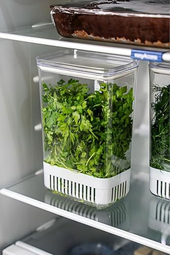 Alternative view of Yeşillik Saklama Kabı 2900 ml - Taze Yeşillik İçin Süzgeçli Saklama Kutusu, 7430000721957