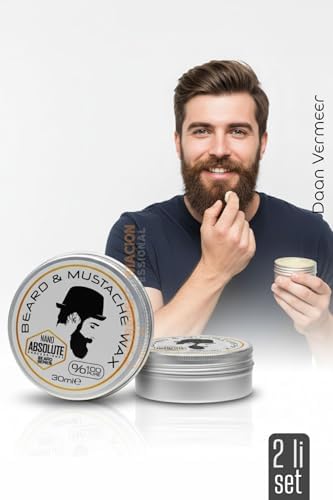 Alternative view of 2 li Bıyık Sabitleyici Wax -%100 Doğal, Şekillendirici ve Besleyici Balm 714613