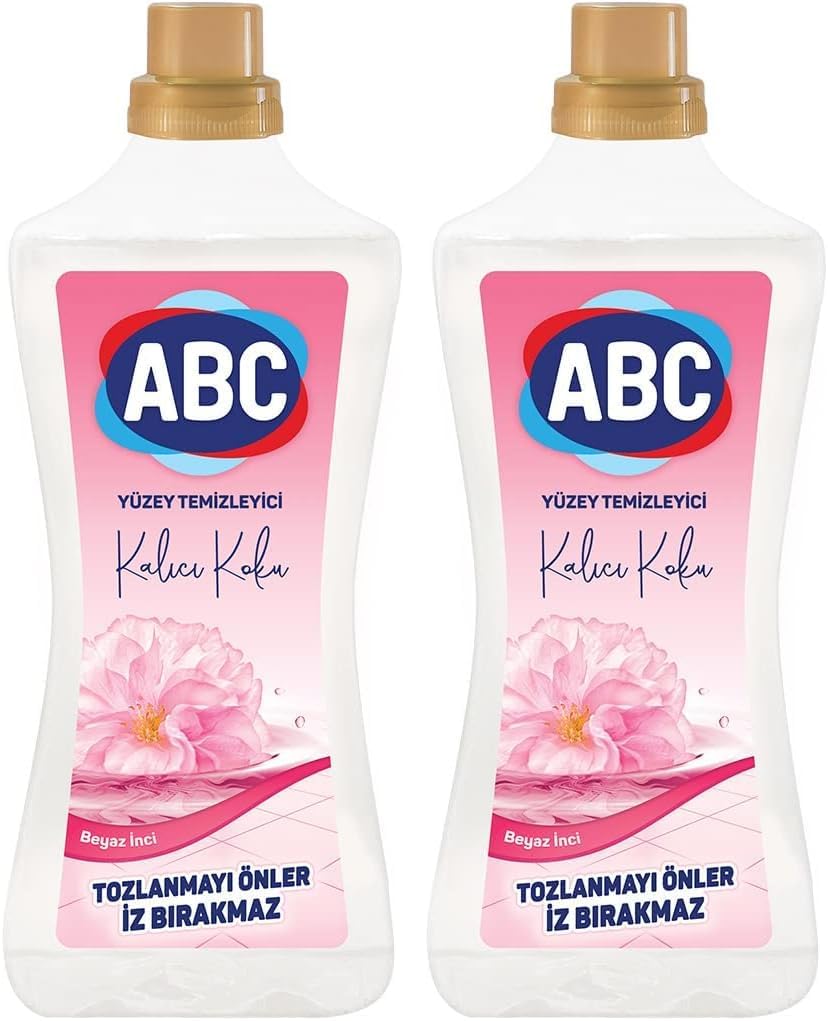 ABC DETERJAN Yüzey Temizleyici Beyaz İnci 900 Ml (2 paketi)