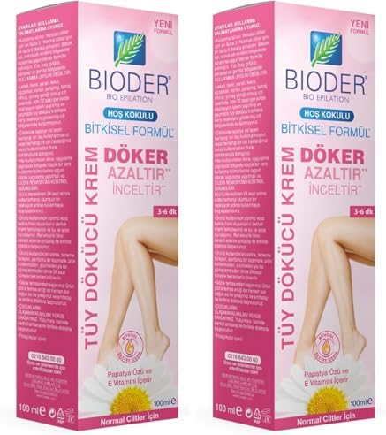 Alternative view of Bioder Normal Ciltler İçin Tüy Dökücü Krem 100 ml (2 paketi)