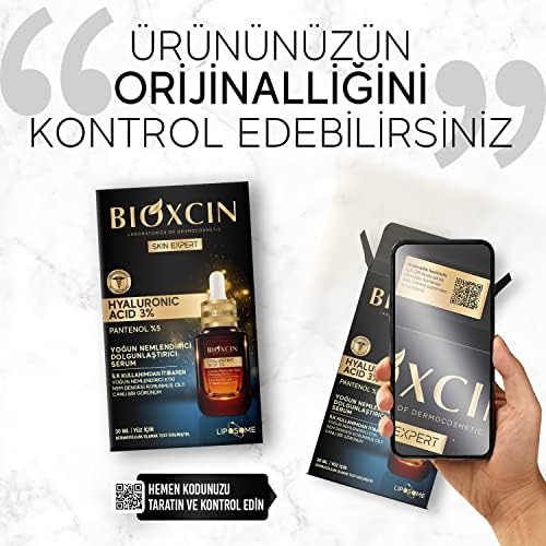 Alternative view of Hyaluronic Acid Serum 3% – Yoğun Nemlendirici ve Dolgunlaştırıcı Yüz Serumu – Pantenol (B5), Lipozom Teknolojili – 30 ml (2 paketi)