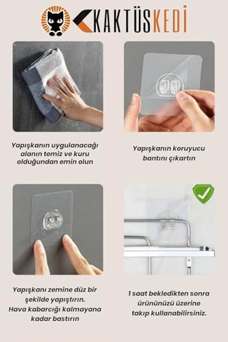 Yapışkanlı İkili Metal Diş Fırçalık Siyah, 7480000717649