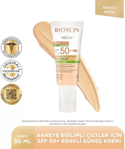 Alternative view of Sun Care Akneye Eğilimli Ciltler Için Renkli Güneş Kremi 50 Spf - Akne, Dry, Mat Tinted (2 paketi)