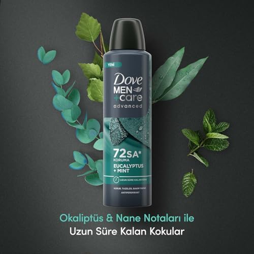 Alternative view of Dove Men Care Advanced Erkek Deodorant 72 Saat Koruma Eucalyptus Mint 150 Ml