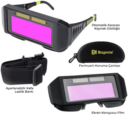 Alternative view of BX-3200 Kolormatik Kaynak Gözlüğü Otomatik Kararan Kaynak Maskesi