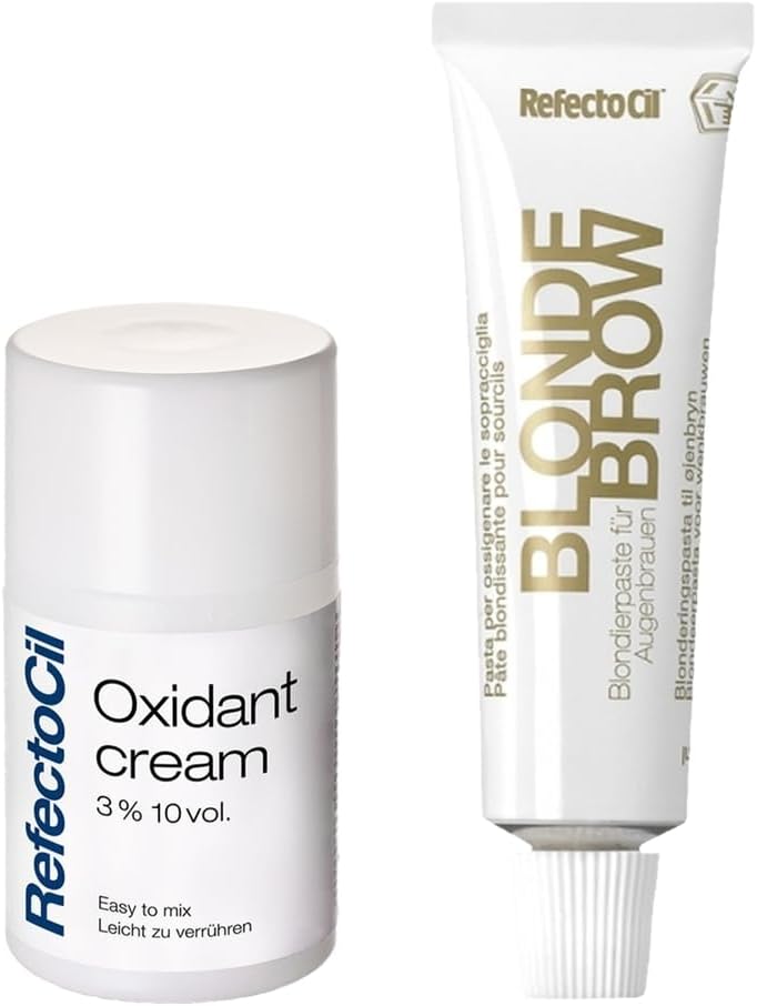 RefectoCil Kaş + Kirpik Boyası Sarı Blonde Brow 15 Ml + Krem Oksidan 100 Ml