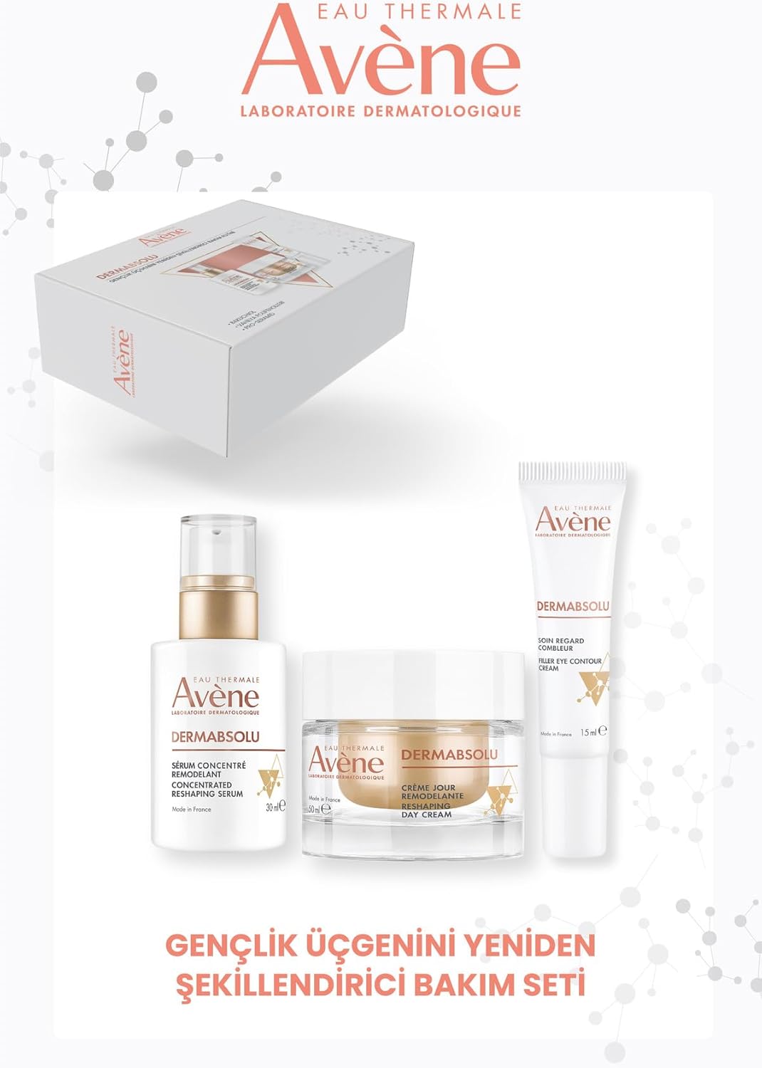 Avene Dermabsolu Yeniden Şekillendirici Bakım Rutini Seti
