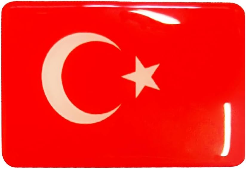 Alternative view of Türk bayrağı 2'li 3D