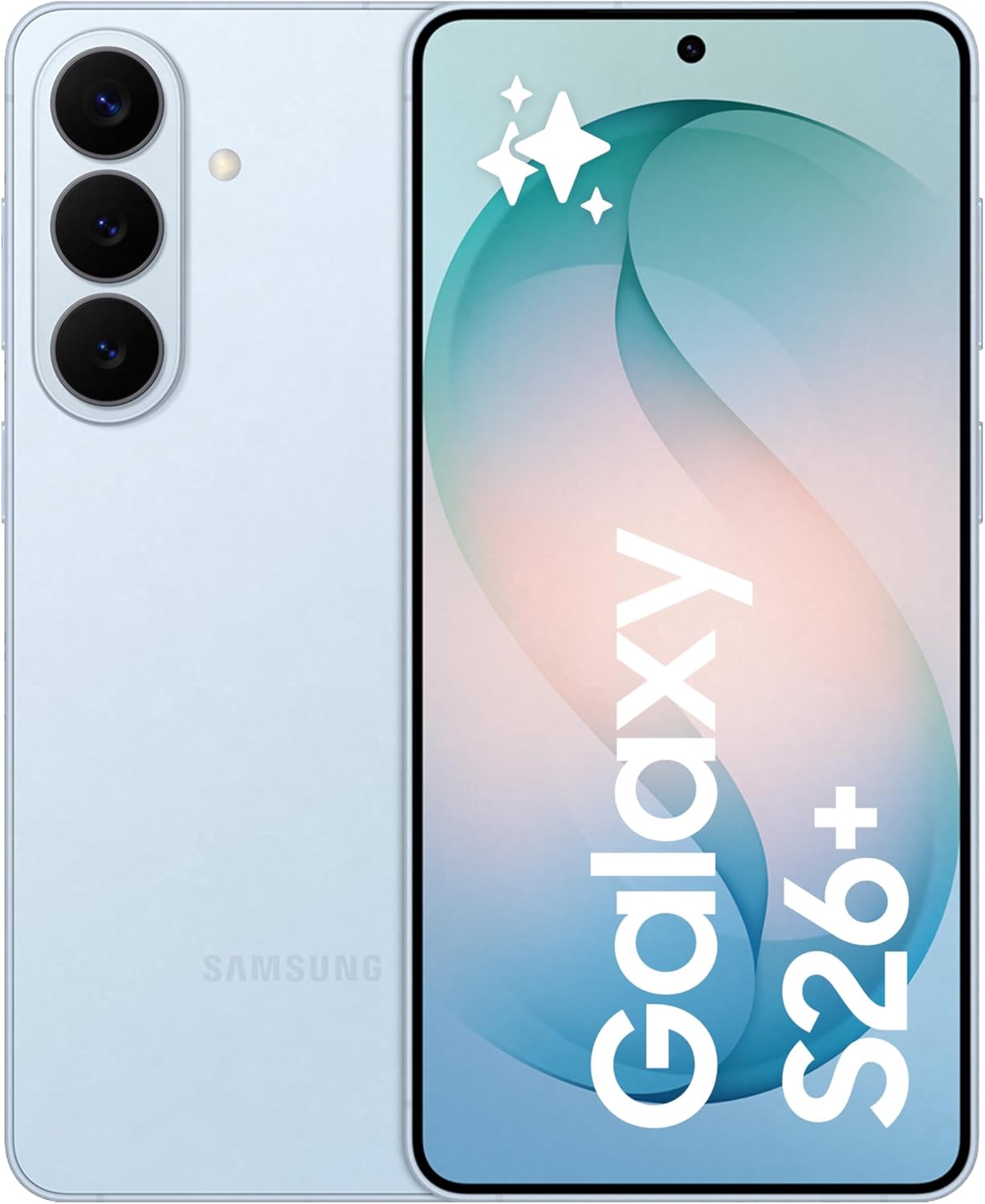 Alternative view of Galaxy S26Plus Gök Mavisi, 256GB Depolama, Yapay Zeka Telefonu, 12GB Bellek, Özelleştirilmiş AP, Assist, 50MP Kamera, 4900mAh Pil