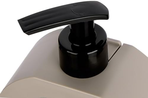 Alternative view of Yuvarlak Şekilli Şık Sıvı Sabunluk & Deterjanlık Sıvı Sabun Haznesi Banyo Sabunluğu Mutfak Deterjanlığı Deterjan Haznesi 350 ml (Beyaz)