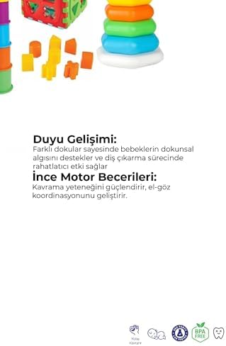 Alternative view of Kiki Bebeğimin İlk Oyuncakları 3'lü Set Eğitici Oyuncak