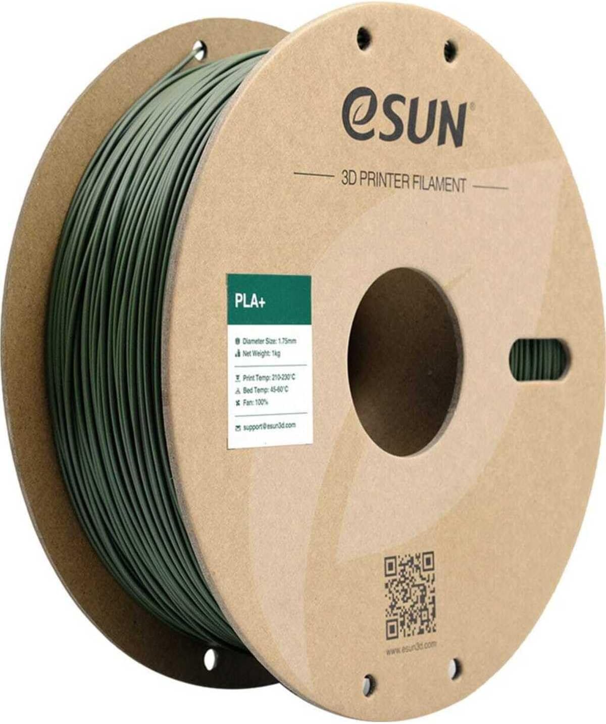 Alternative view of PLA+ Zeytin Yeşili Filament 1,75mm 1kg - bisiparisver, ESUN004