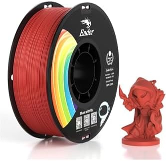 Ender PLA+ Bayrak Kırmızısı Filament 1,75mm 1kg - bisiparisver, CRLTY012