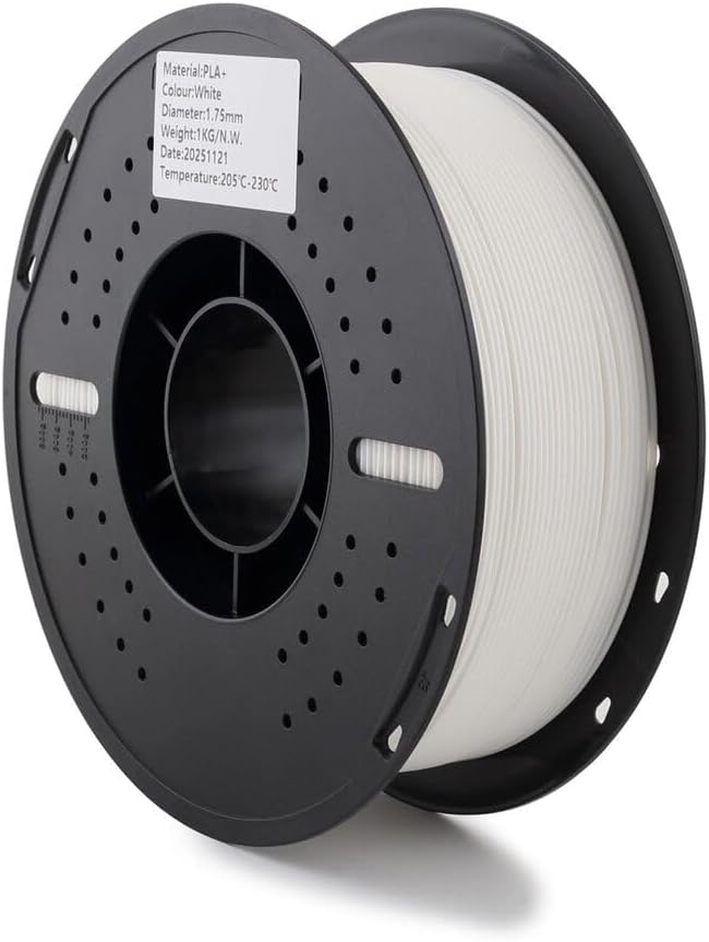 Alternative view of PLA+ Beyaz Filament 1,75mm 1kg - bisiparisver, FLMX002