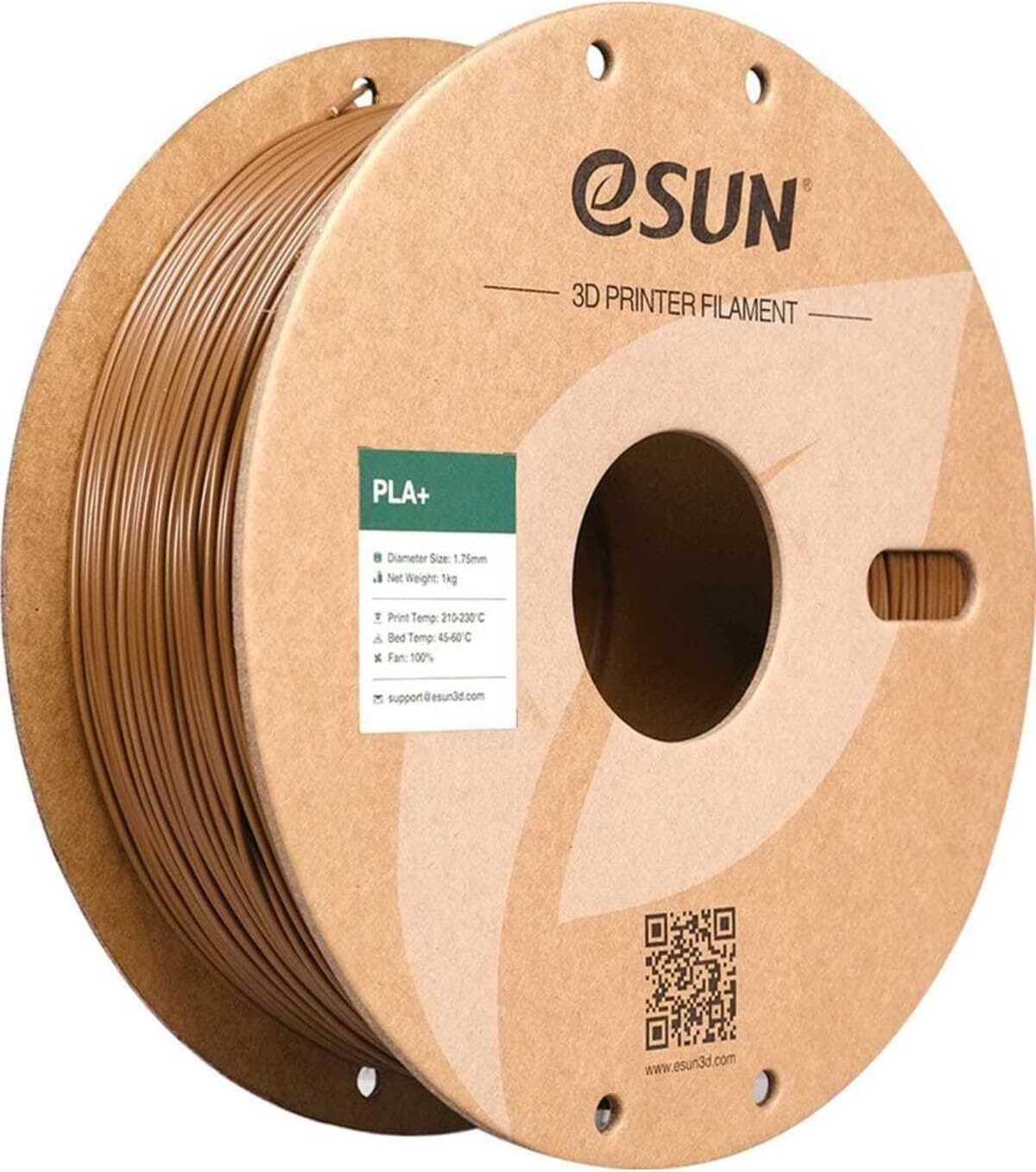 Alternative view of PLA+ Kahverengi Filament 1,75mm 1kg - bisiparisver, ESUN029