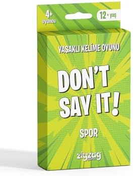 Alternative view of Desmond Don't Say It! Spor Yasaklı Kelime Oyunu, 12 Yaş ve Üzeri, 4+ Oyuncu, Parti Oyunu, Türkçe