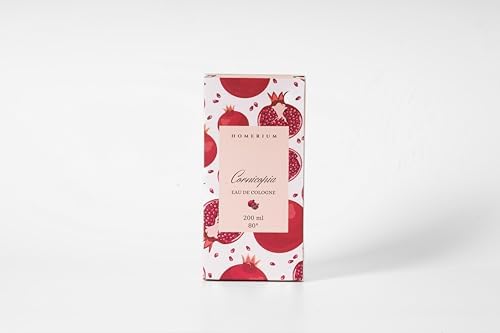 Parfümlü Nar Çiçeği Kolonyası 200 ml - 80 Derece - Hafif Pudra Dokunuşlu Ferah Notalar - Zarif Cam Şişe