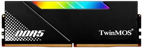 Alternative view of TwinMOS VoltX RGB TMD516GB6000URGB36B 16GB DDR5 6000MHz CL36 Masaüstü Bellek