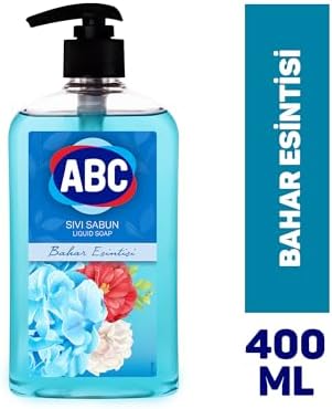 ABC DETERJAN Sıvı Sabun Mavi 400 Ml (2 paketi)