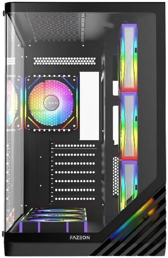 Alternative view of FAZEON F3 750W 80PLUS Bronze 7X120MM Fanlı Atx Bilgisayar Kasası