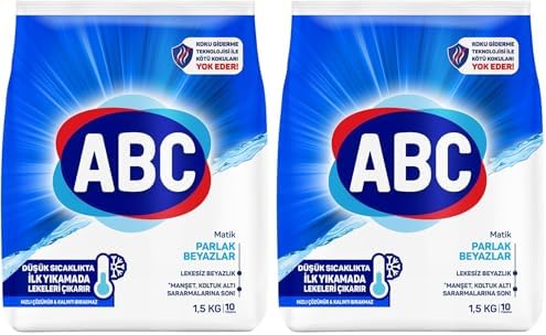 Alternative view of ABC DETERJAN Matik Parlak Beyazlar 1,5 kg (2 paketi)