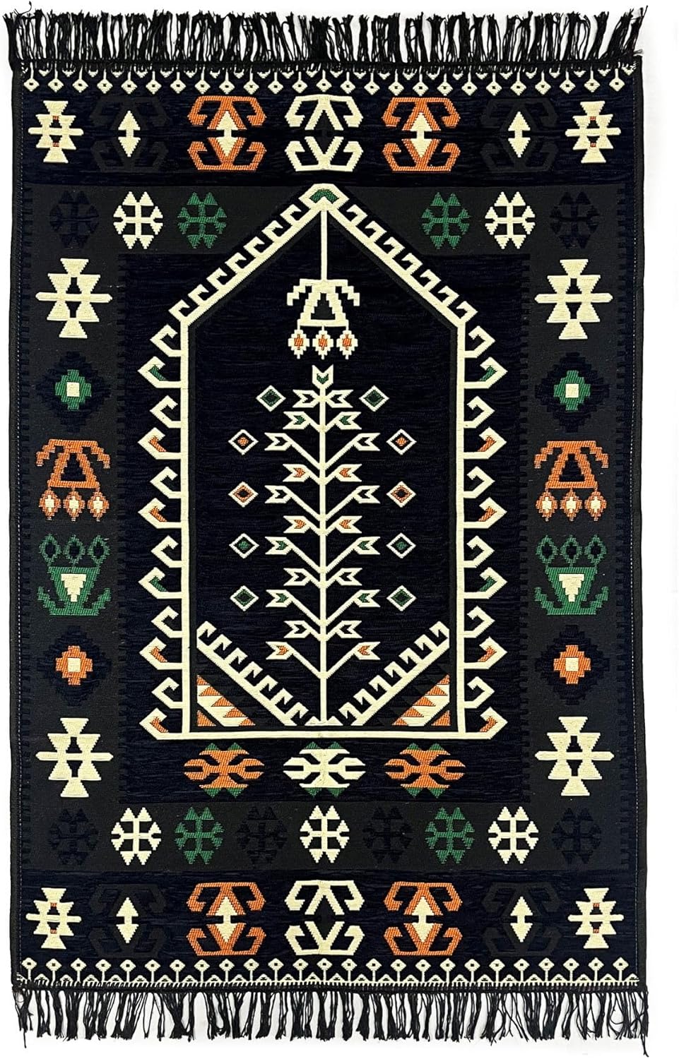 Alternative view of Seccade Kilim 17 Siyah