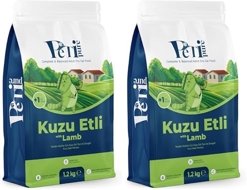 Alternative view of Kuru Yetişkin Kedi Maması - Besleyici Vitamin İlaveli Tam ve Dengeli Mama (1,2 Kg, Kuzu) (2 paketi)