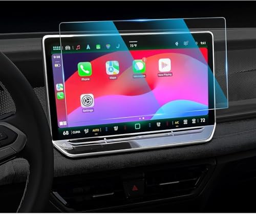 ile uyumlu Tiguan/Passat 2024 2025 2026 Model 12.9 inç Multimedya 9h Ekran Koruyucu