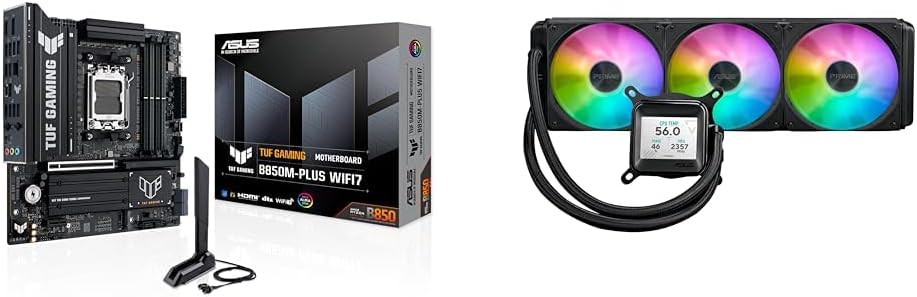 Alternative view of TUF Gaming B850M-PLUS WIFI7 + PRIME LC AIO Bundle