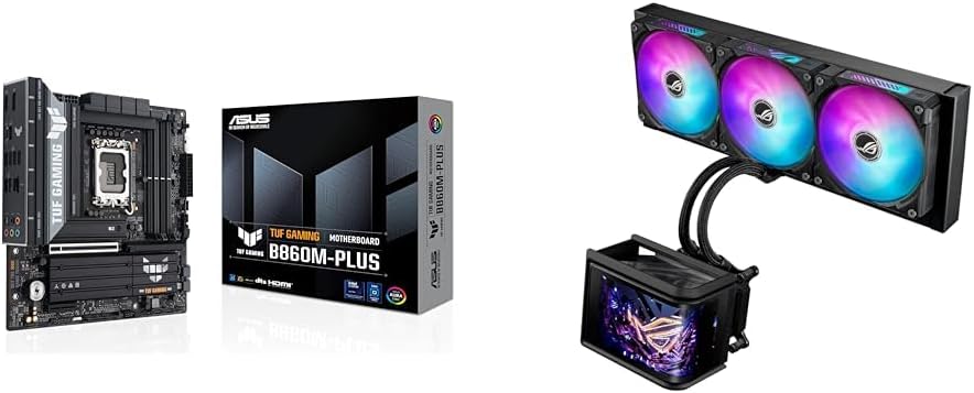 Alternative view of TUF Gaming B860M-PLUS + Ryuo IV AIO Bundle