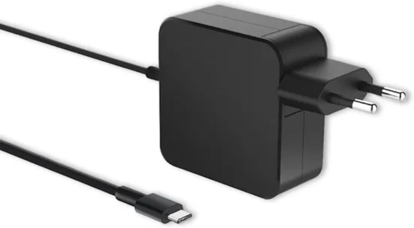 Alternative view of Siyah ADP-65W USB-C Şarj Adaptörü, Power Delivery Hızlı Şarj, Laptop Tablet Telefon Uyumlu