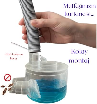 Alternative view of Mutfak Gider Sifonu,%100 Koku Kesme Özellikli, Su Sızdırmaz, Tüm Hortumları Toplayan Sistem