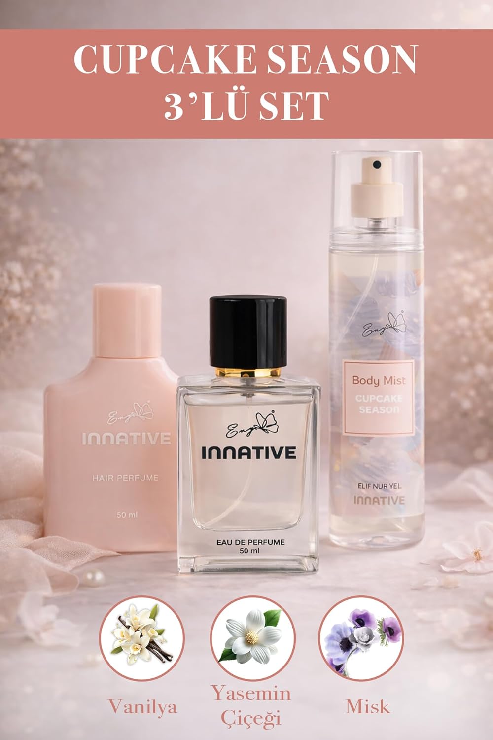 Season Saç Parfümü Body Mist ve EDP Parfüm Seti