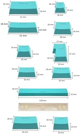 Alternative view of 108 Tuş Mekanik Klavye Tuş Takımı Kapağı Keycap Siyah Us Layout İngilizce Dizilim