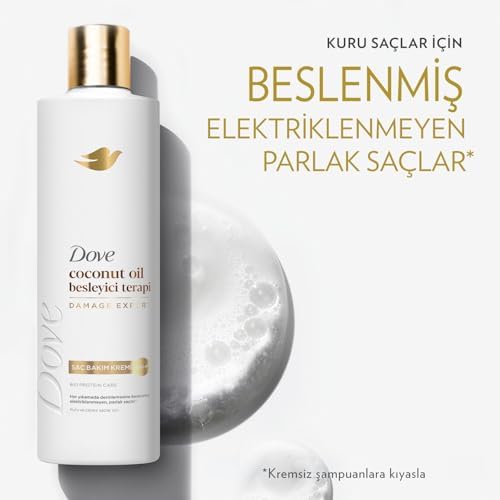 Dove Saç Bakım Kremi Coconut Oil Besleyici Terapi 350 ml
