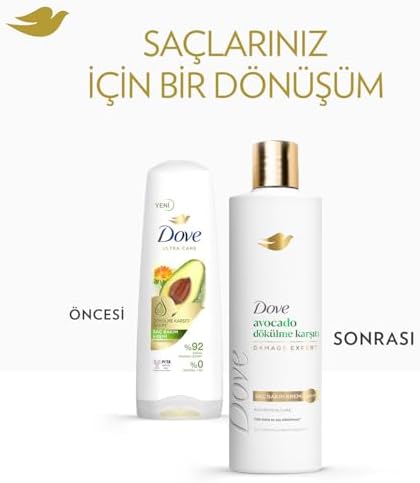 Dove Saç Bakım Kremi Avocado Dökülme Karşıtı 350 ml