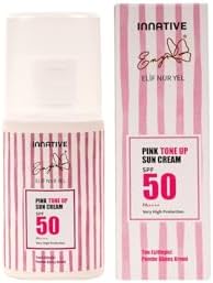Alternative view of Eny Nur Yel Pink Tone Up Spf50 Cilt Aydınlatıcı Ton Eşitleyici Pembe Güneş Kremi