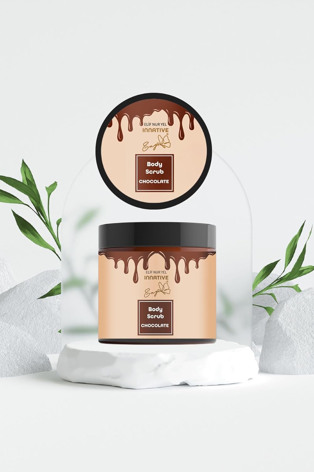 Nur Yel Eny Choco Body Scrub Nemlendirici Çikolata Jel Vücut Peelingi 200ml