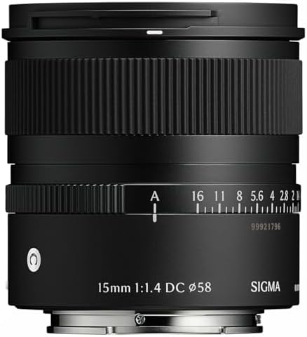 15 mm F1.4 DC | E Mount için çağdaş