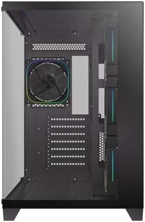 Bitfenix Polii 850W 80+ Bronze PSU 4x120mm FRGB Fan ATX Temperli Cam Siyah Gaming (Oyuncu) Kasa