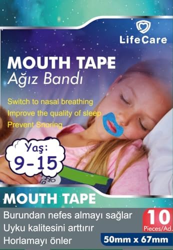Ağız Kapama Bandı 10'lu Kutu Orta Boy 9-15YAŞ