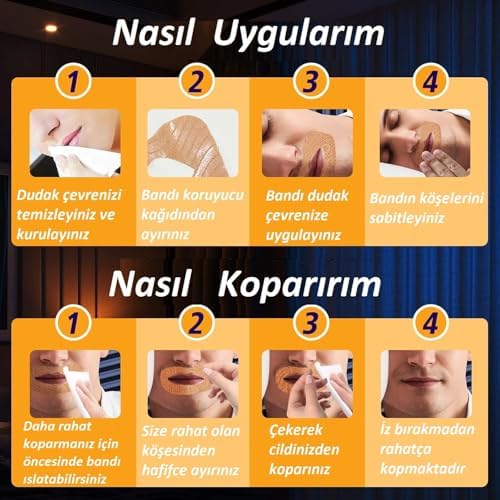 Ağız Kapama Horlama önleyici Bant 10'lu Kutu Yetişkin Boy