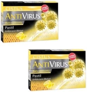 CISTUS Antivirus Ballı Limonlu Pastil, 10'lu 2 Adet